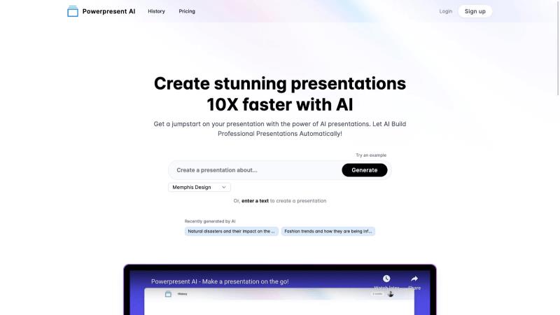 Powerpresent AI PPT