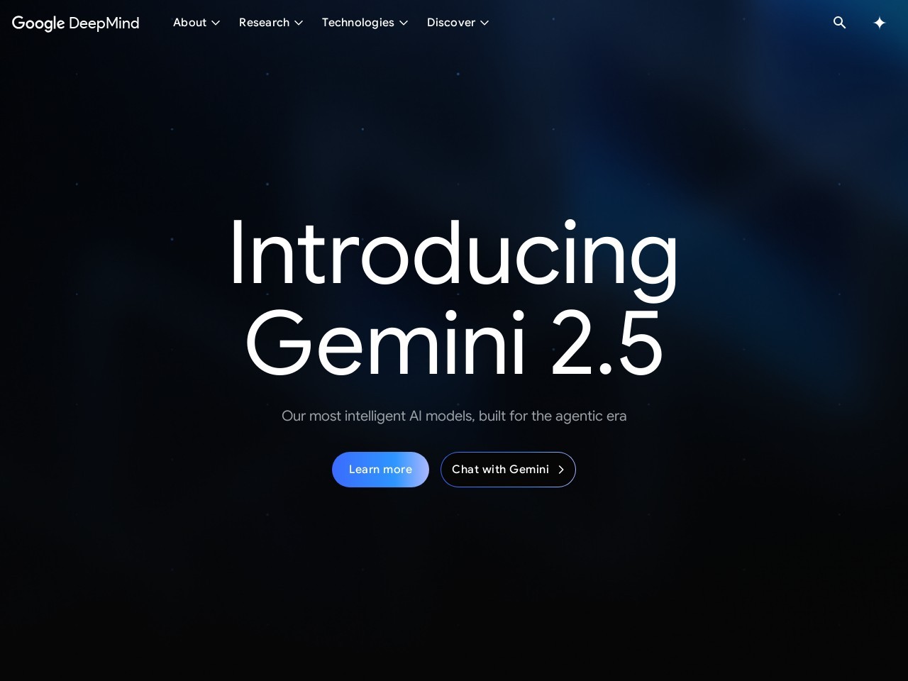 Gemini官网 Google DeepMind